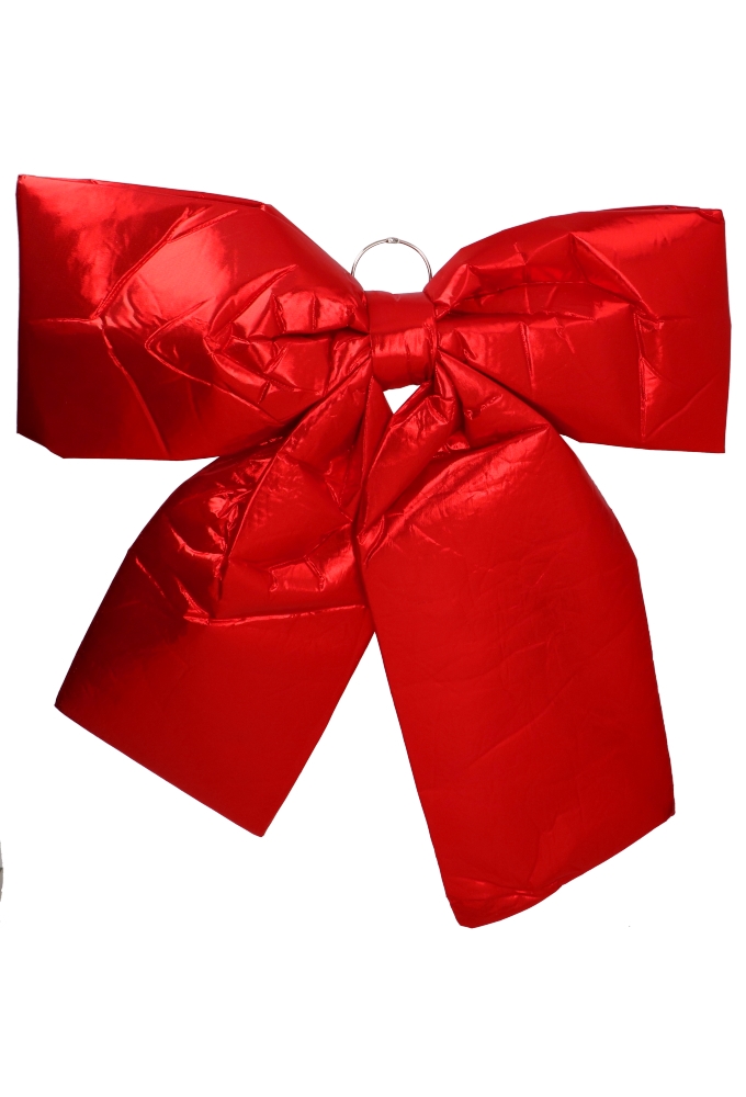 AKTIE Strik Lindos Rood Metallic 78x70cm 1 stuks