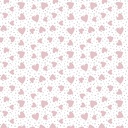 Geschenkpapier Coated Hearts 50cm x 100meter