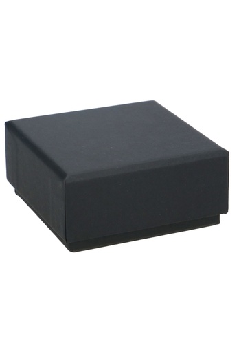 [K1360677] Geschenkdoosjes Monte Carlo Zwart 6x6x2.9cm 25stuks