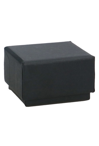 [K1360684] Geschenkdoosjes Monte Carlo Zwart 4x4.5x3cm 25stuks