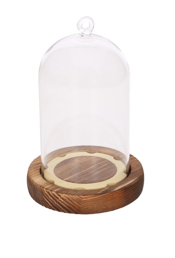 [K1590049] Glazen Stolp Groot 9x13.5cm 1stuk