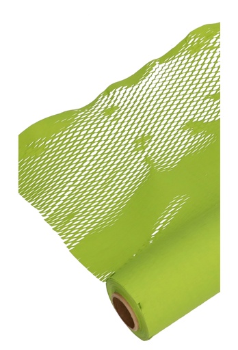 [K1140077] Kraft Stretch Papier Net Groen 50cm x 25meter