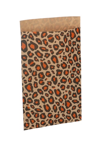 [K1070177] Kadozakjes Panter Leopard 7x13cm 250stuks