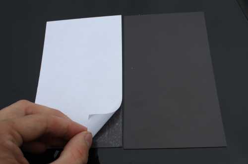 [K1290220] Magneet Plaatje 9x15cm Met Zelfklevend Etiket