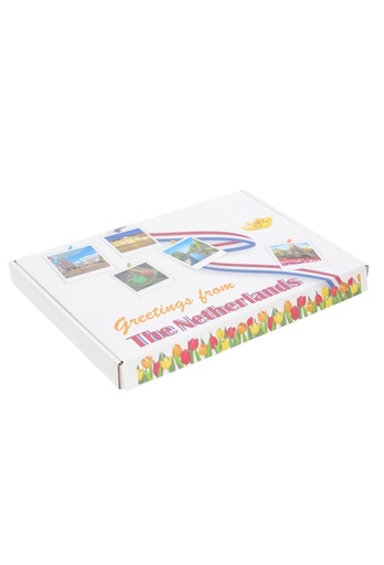 [1920010] Brievenbusdoos Greetings The Netherlands A4 31x22x2.8cm 10stuks