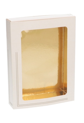 [K1360026] Chocoladeletterdozen Wit 13x9x2.5cm 50stuks