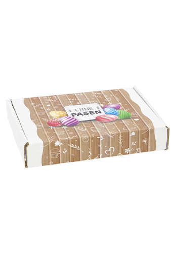 [1920028] Brievenbusdoos Fijne Pasen A6 16x11.5x2.8cm 10stuks