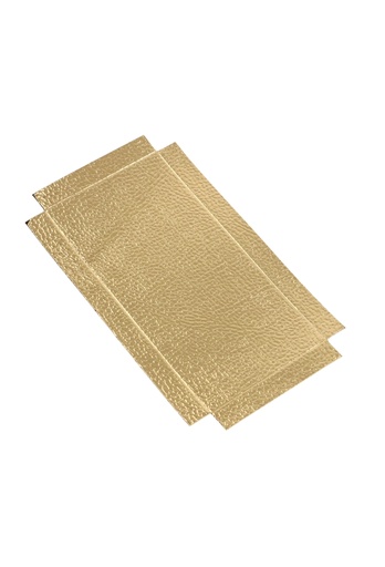 [K1270841-9ST] Gouden Kartonnetje Bodem Elba voor transp. kubus 18x9x1cm 9stuks