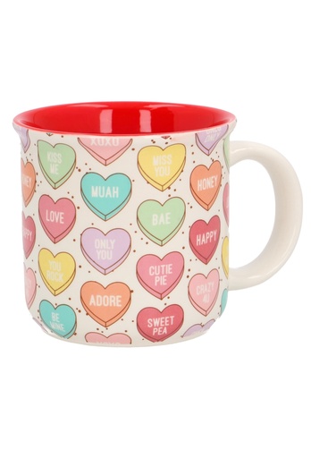 [K1160001] Mok Hartjes Love Only You 10x9.5cm 1stuks