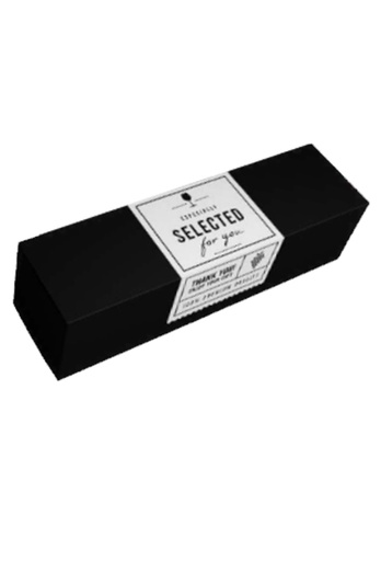 [1170916] Wijndozen 1-Fles Selected For You Zwart 33.5x9x9.5cm 25stuks