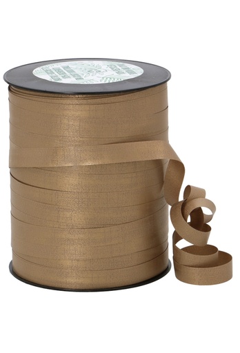 [K1010021] Krullint Eco Oud Goud 100 Procent Gerecycled 10mm x 250 meter