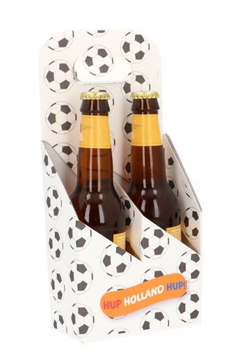 [1950044] Bierverpakking Draagdoos Brugge Voetbal voor 2 flesjes 33cl 10stuks