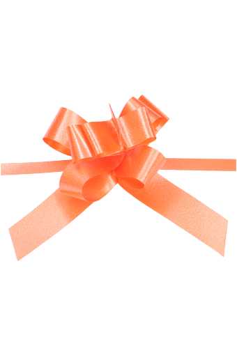 [K1420017] Mini Trek Strikken Oranje Doorsnee van 45mm met een lint 15mm 50stuks