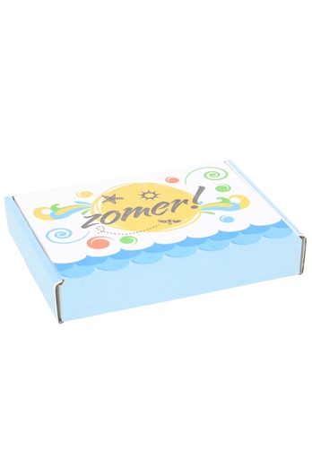 [1920035] Brievenbusdoos Zomer A6 16x11.5x2.8cm 10stuks