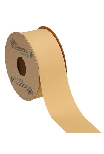 [K1300267] Geschenklint Satijn Dubbel Recycled Pet Goud 40mm x 20 meter
