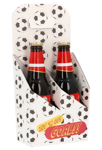 [1950046] Bierverpakking Draagdoos Brugge Goal voor 2 flesjes 33cl 10stuks