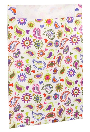 [K1071245] Kadozakjes Paisley patroon  Zijvouw 25x4x34cm 100 stuks