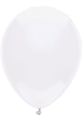 [K178010] Ballonnen Wit 30cm Latex 50stuks