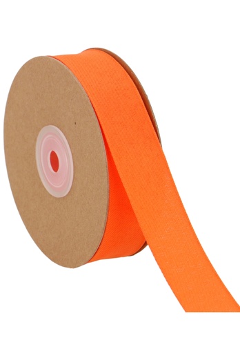 [K1390345] Kadolint Naturel Met IJzerdraad Oranje 25mm x 20meter