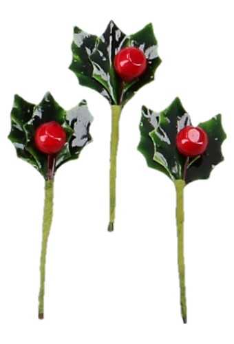 [K1340220] Kado Decoratie Hulsttakje Gelakt & Besje 8cm 72stuks