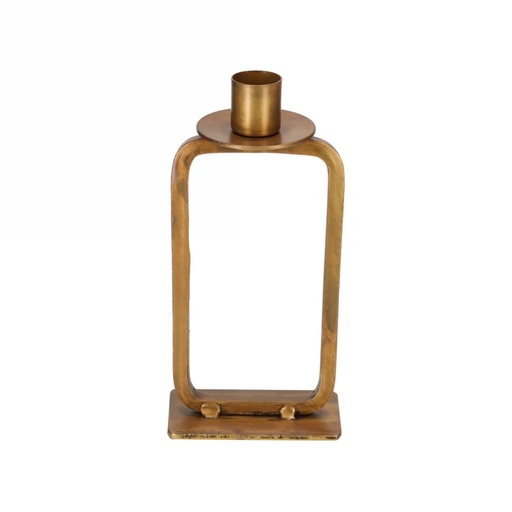 [1681751] Jens Living Kandelaar Dave Goud Large 8x5.5x18cm 1stuks