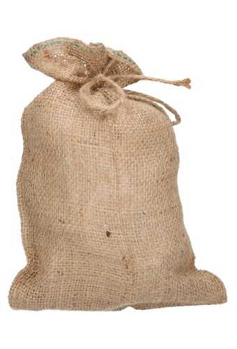 [K1070466] Jutezak Onbedrukt Middel Met Koord 20x30cm 25stuks