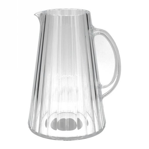 [1681883] Jens Living Acryl Karaf Ribbel 18.5x15.7x23.4cm 1stuks