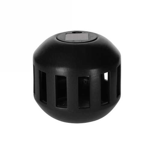 [1681943] Jens Living Solar Lantaarn Xavi Zwart 14.8x14.8x14.8cm 1stuks