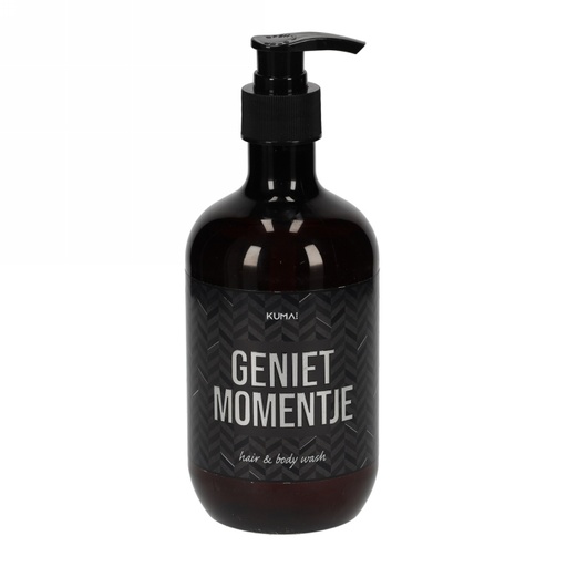 [1681990] Kumai Hair & Body Wash Geniet Momentje 475ml 7.5x7.5x19.3cm 1stuks