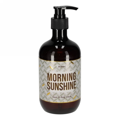 [1681994] Kumai Hair & Body Wash Morning Sunshine 475ml 7.5x7.5x19.3cm 1stuks