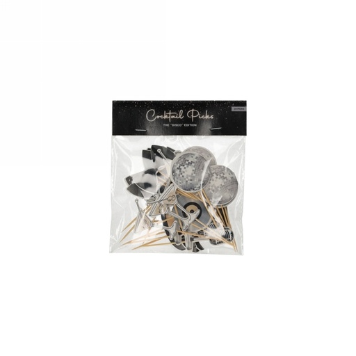 [1682026] Jens Living Cocktailprikkers Disco 16x15x1cm 1stuks