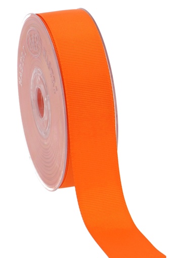 [K1300110] Satijnlint Luxe 25mm x 20 meter Oranje Geschenklinten