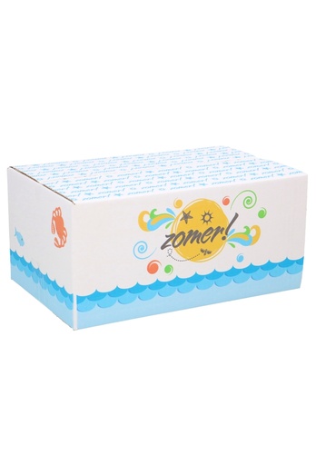 [1910184] Geschenkdozen Zomer 31x20x14cm 30stuks