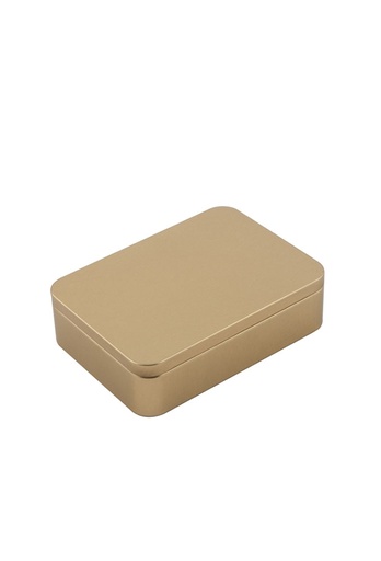 [1630530] Blikken Gold Mat 18.5x12.5x4cm 12stuks