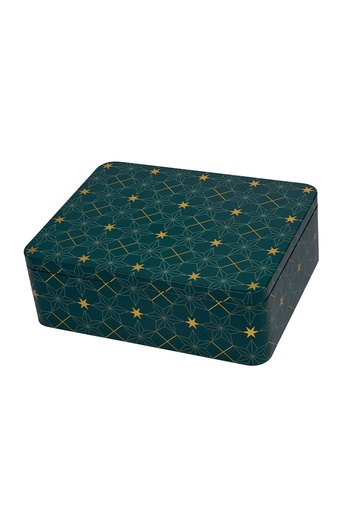 [1630570] Blikken Starss Groen 26x20.2x8.3cm 6stuks
