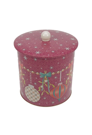 [1630485] Blikken Xmas Kerstballen doorsnee 16.8x18cm 6stuks