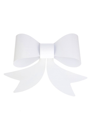 [K1290083] Strik Turijn Uni Wit Aan De Strik 2 Lussen 30x28cm