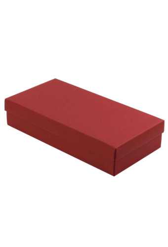 [1450161] Geschenkdoos 10.7x21.7x4.5cm Ivo Mat Rood 50stuks