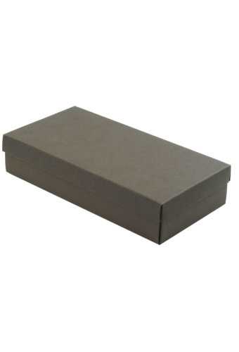 [1450136] Geschenkdoos 10.7x21.7x4.5cm Ivo Mat Grijs 50stuks