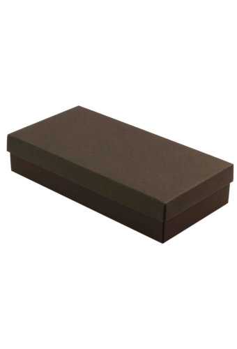 [1450135] Geschenkdoos 10.7x21.7x4.5cm Ivo Mat Bruin 50stuks