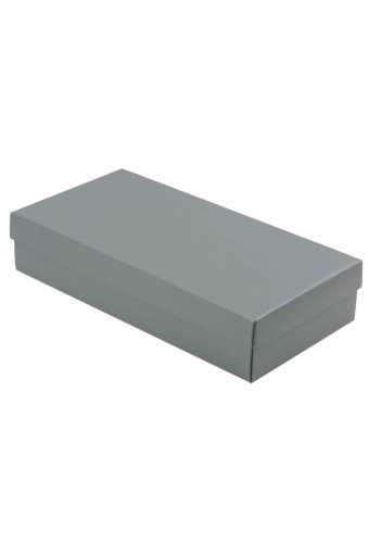 [1450130] Geschenkdoos 10.7x21.7x4.5cm Ivo Metallic Zilver 50stuks
