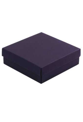 [1450112] Geschenkdoos 12.5x12.5x4cm Bert Mat Aubergine 50stuks