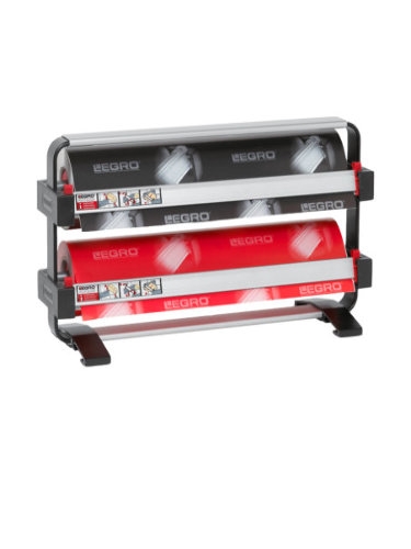 [10491520-60CM] Papierrolhouder Duo 2x 15.5 36x15.5x7.5+60cm + mes + voet