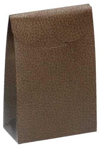 [K1270440] Kadozakje Java Met Sluiting Lederlook Bruin 9x4.5x13cm 10 stuks