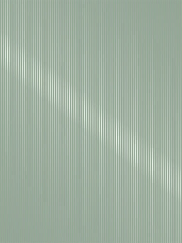 [180088-50] Kraftpapier Bruin recycled fine stripes mint & silver 50cm x 200meter