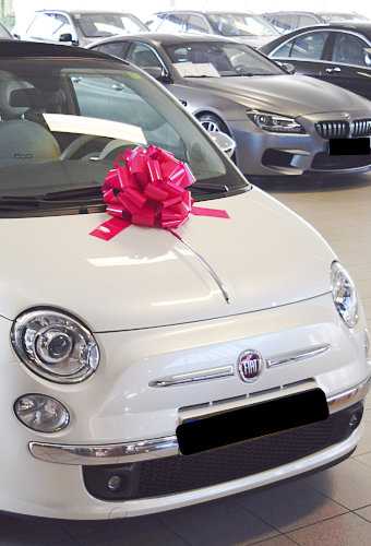 [K1290098] Autostrikken Groot Padova Gelakt Fuchsia d35+17cm Hoogte 22cm.