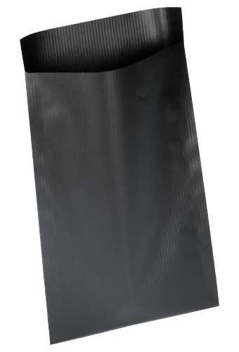 [K1070008] Kadozakjes Kraft Zwart 7x13cm 200stuks Kadoverpakkingen