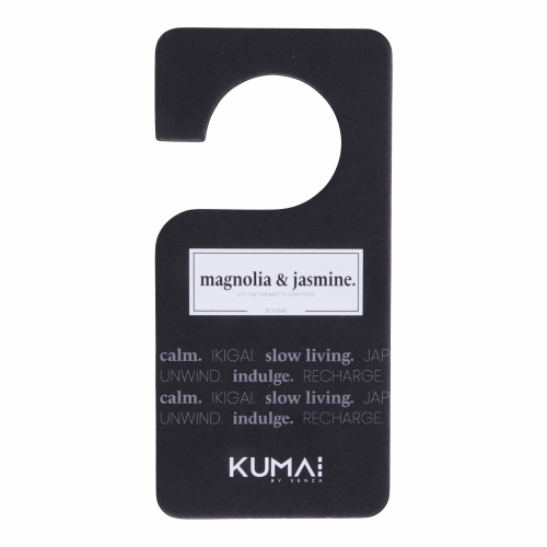 [1681216] Kumai Geurhanger Zwart 7.3x15.4x0.3cm 1stuks