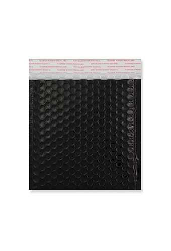 [1490580] Luchtkussenenvelop Wenen Metallic Mat Zwart 18x18cm 45stuks