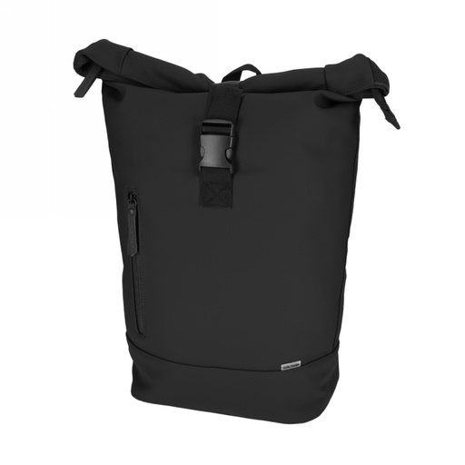 [1681628] Norlander Dull Pu Rol Rugtas 2.0 Zwart 30x15x57cm 1stuks